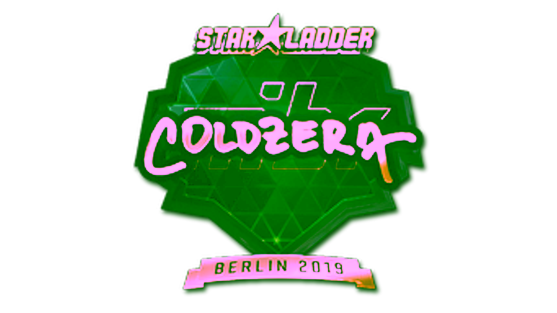 Wyświetl dla Sticker | coldzera (Gold) | Berlin 2019