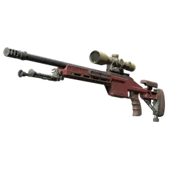 SSG 08 | Red Stone (Field-Tested)