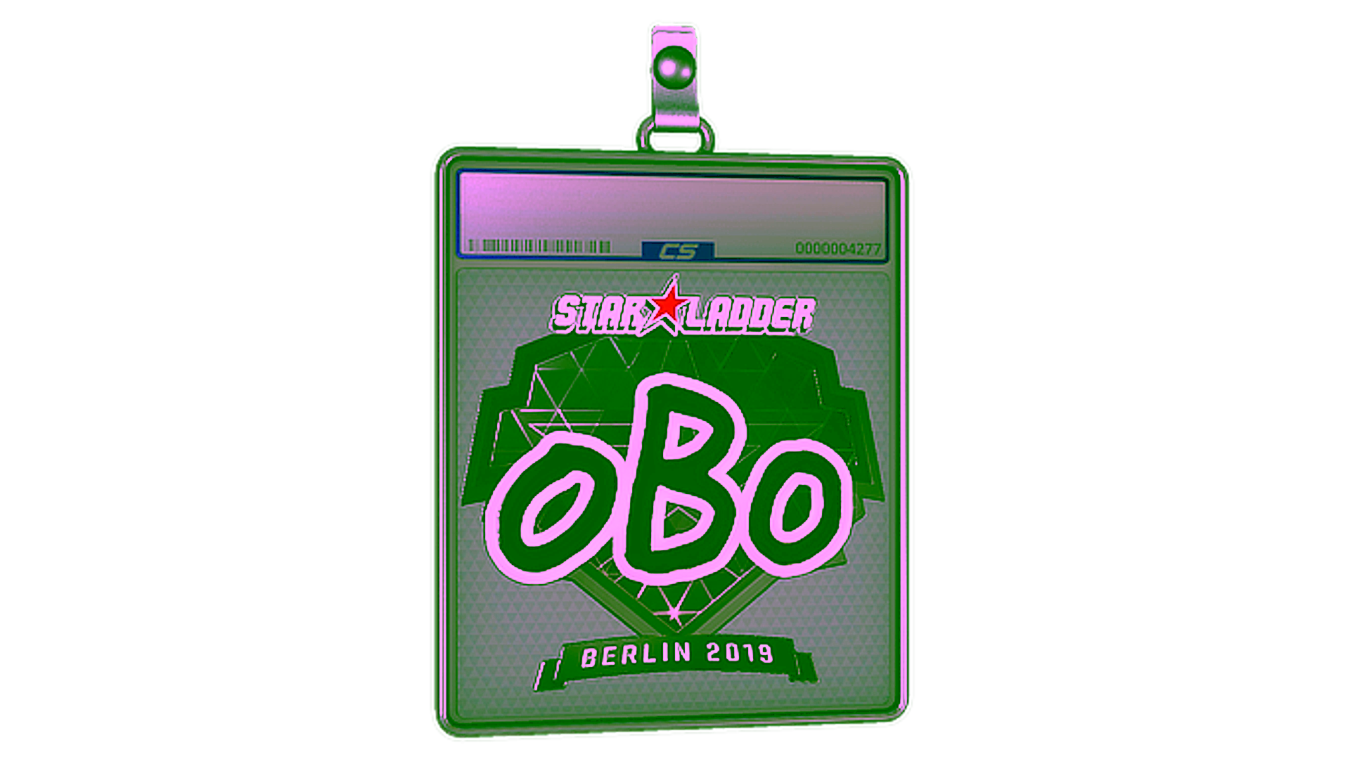 Affichage pour Sticker Slab | oBo (Foil) | Berlin 2019