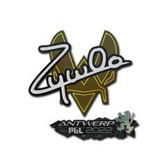 Sticker ZywOo Antwerp 2022