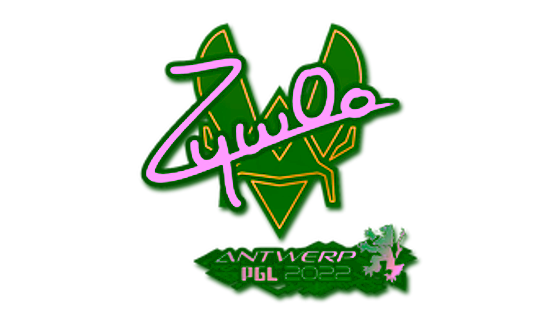 Display for Sticker | ZywOo | Antwerp 2022