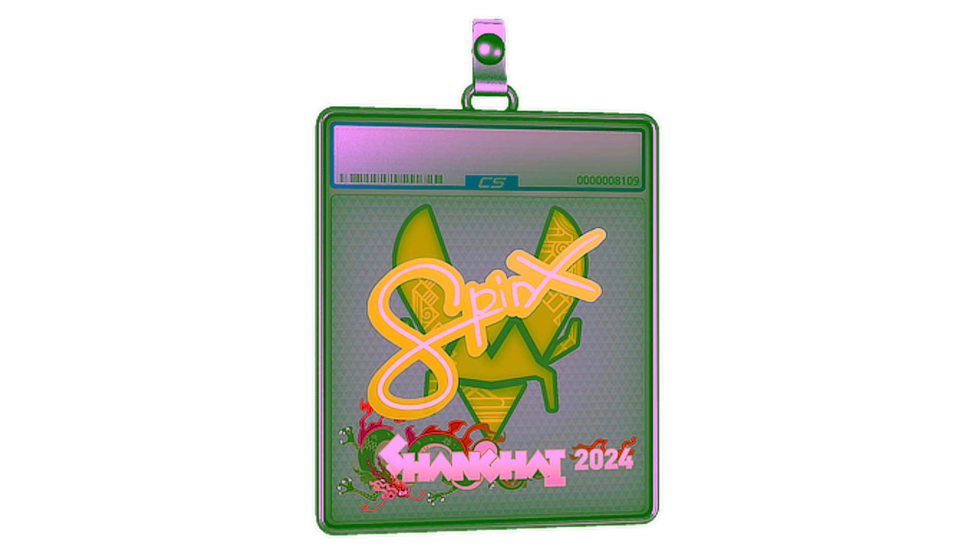 Display for Sticker Slab | Spinx | Shanghai 2024