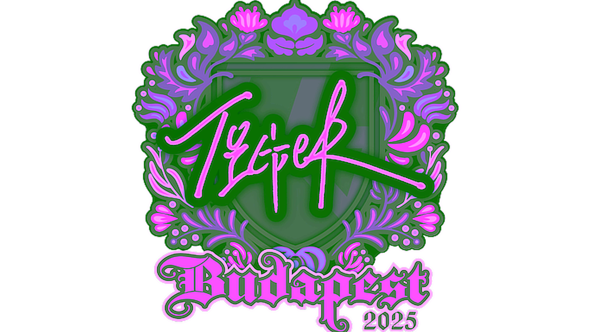 Mostrar para Sticker | Tiger | Budapest 2025