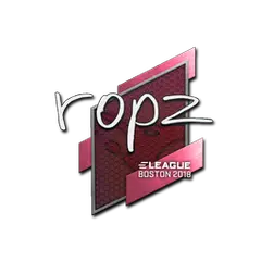 Sticker ropz Boston 2018