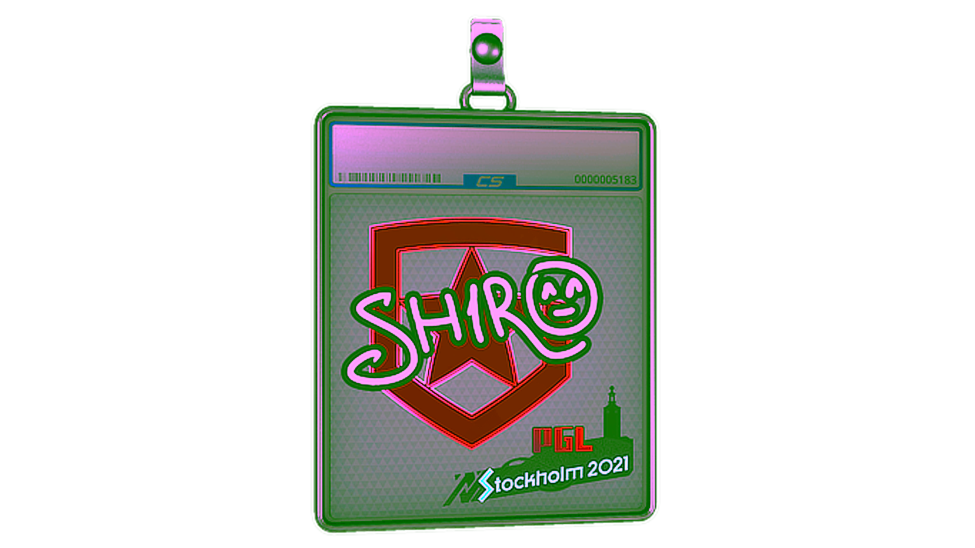 Display for Sticker Slab | sh1ro | Stockholm 2021