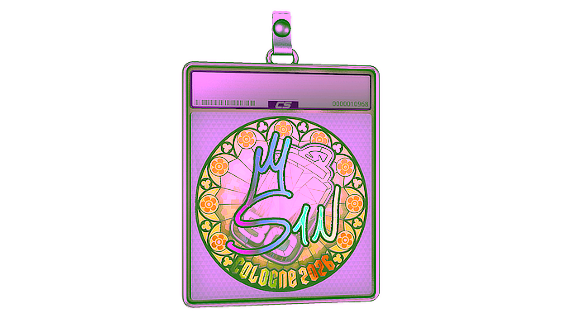 Display for Sticker Slab | s1n (Holo) | Cologne 2026