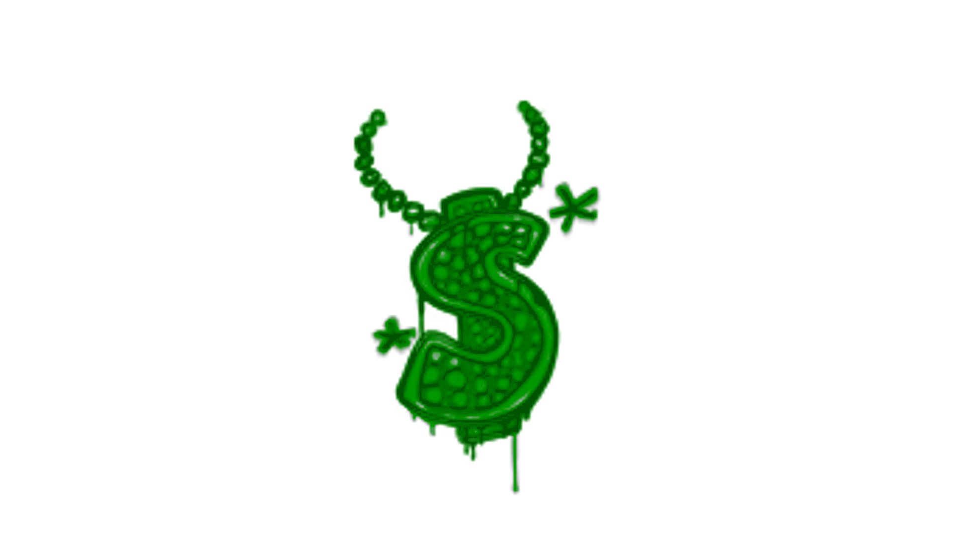 Display for Sealed Graffiti | Bling (Jungle Green)