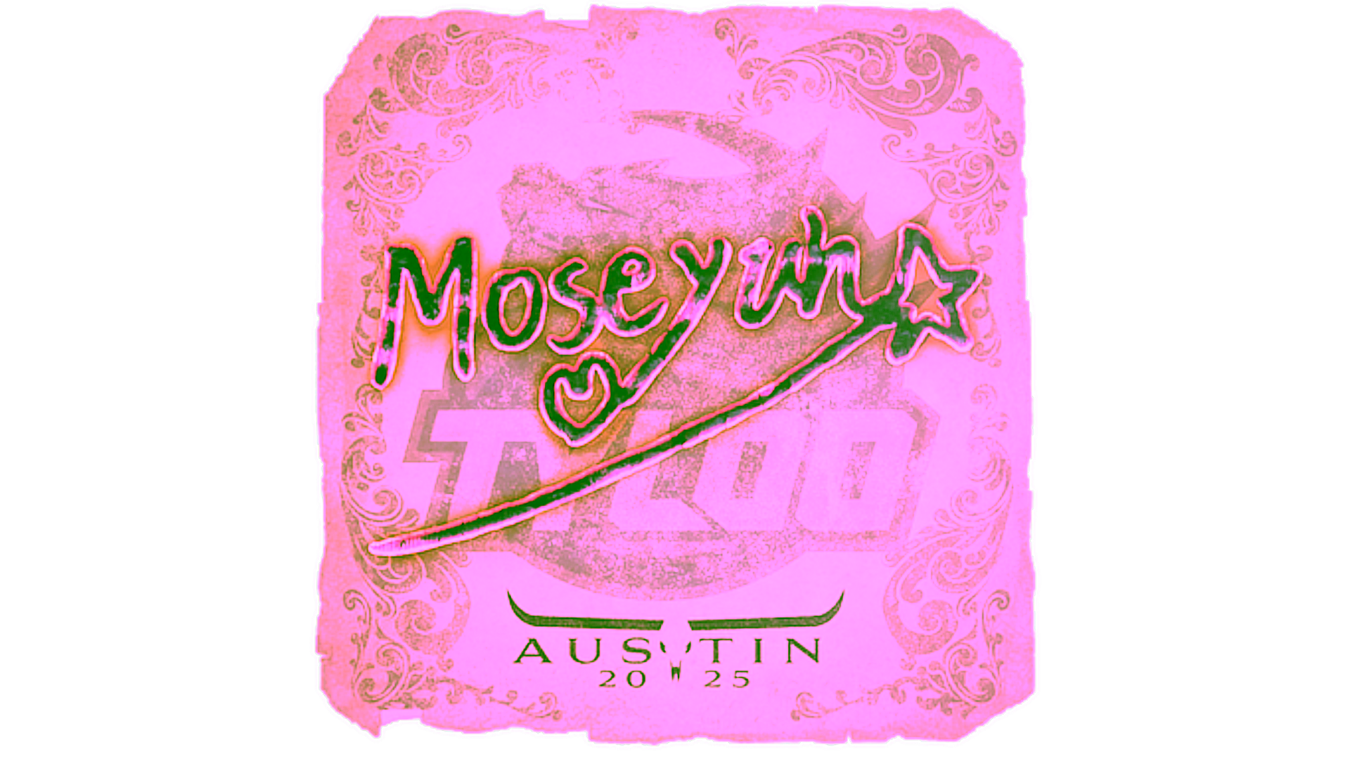 Display for Sticker | Moseyuh | Austin 2025
