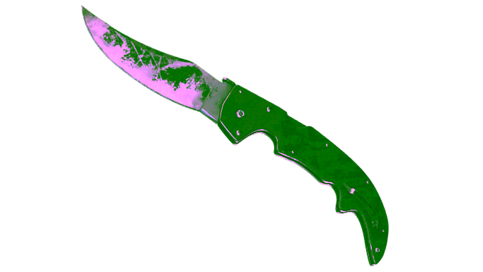 Wyświetl dla ★ StatTrak™ Falchion Knife | Night (Battle-Scarred)