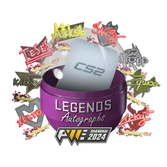Shanghai 2024 Legends Autograph Capsule