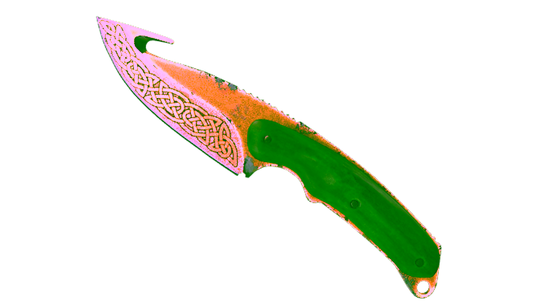 Display for ★ StatTrak™ Gut Knife | Lore (Well-Worn)