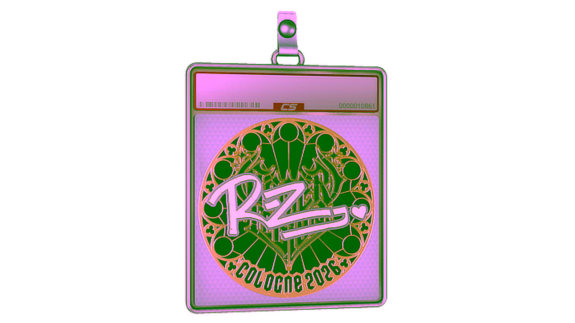 Display for Sticker Slab | REZ (Gold) | Cologne 2026