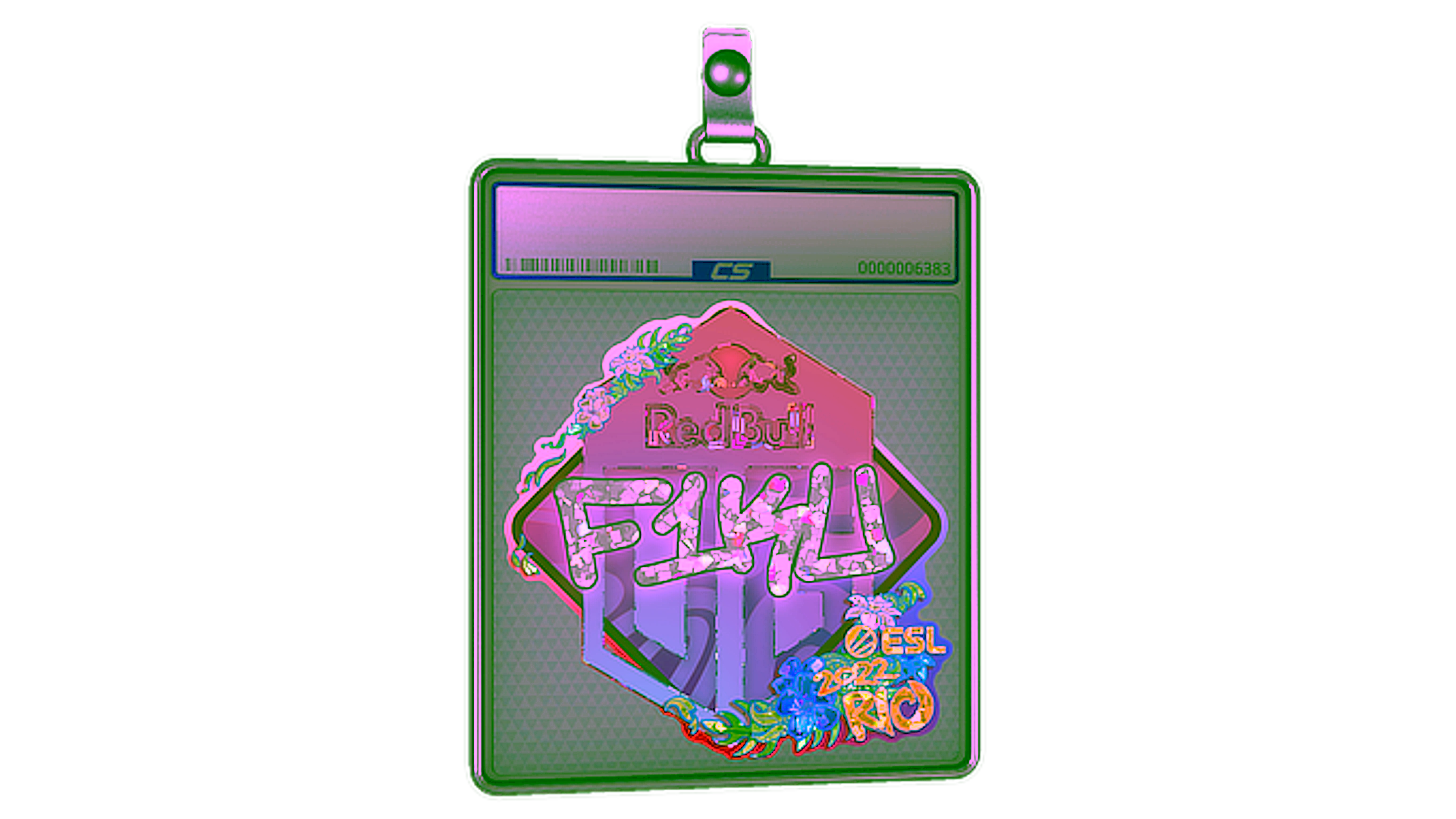 Affichage pour Sticker Slab | F1KU (Glitter) | Rio 2022