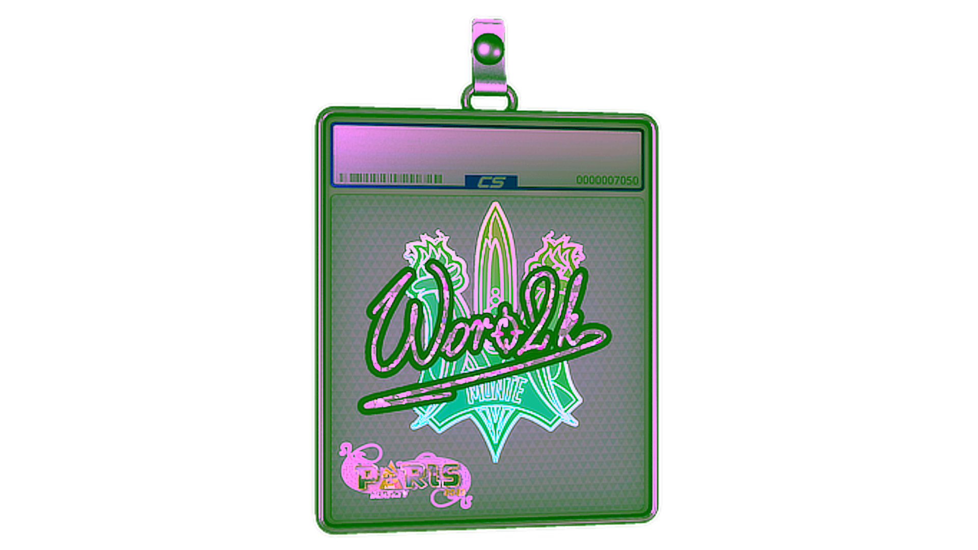 Sticker Slab | Woro2k (Glitter) | Paris 2023 için görüntü