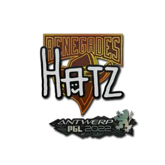 Sticker hatz Antwerp 2022
