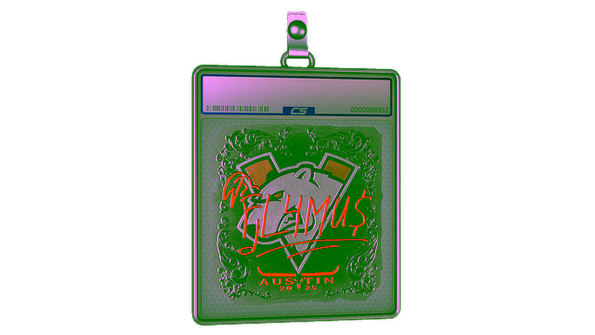 Rodyti Sticker Slab | FL4MUS (Foil) | Austin 2025