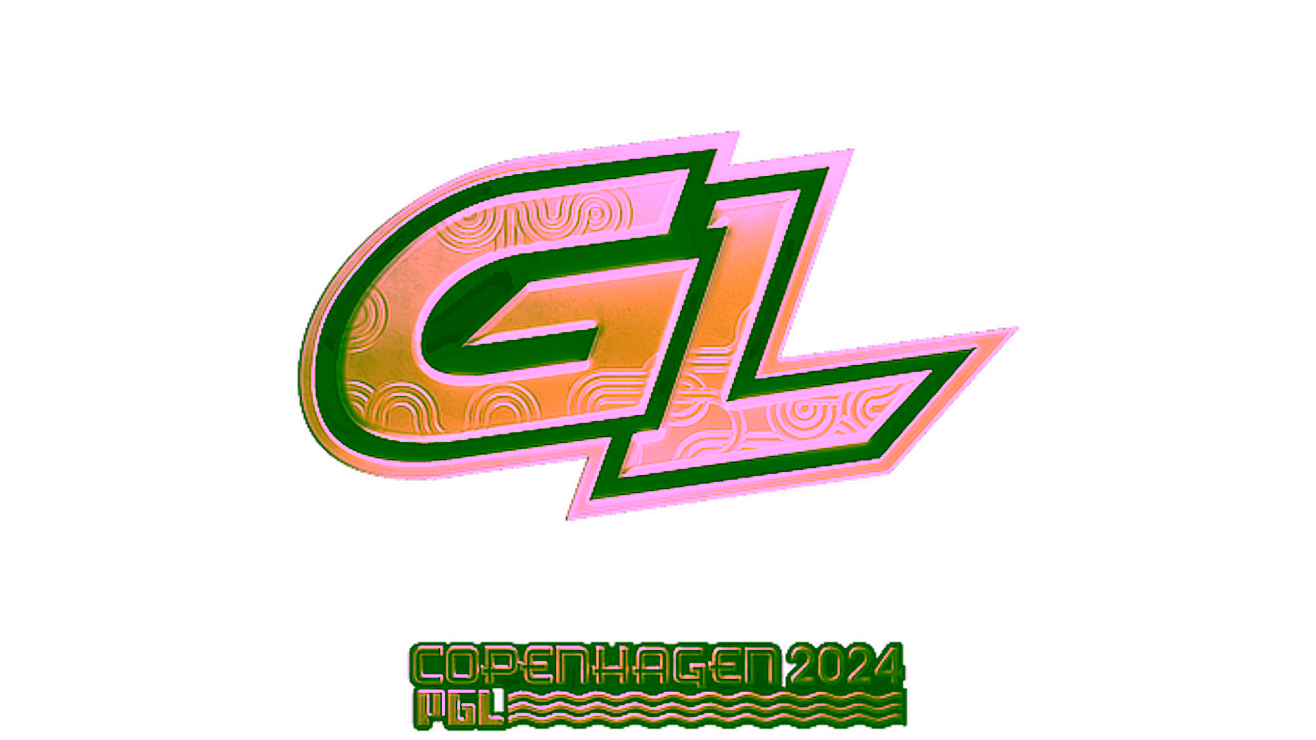 Display for Sticker | GamerLegion (Gold) | Copenhagen 2024