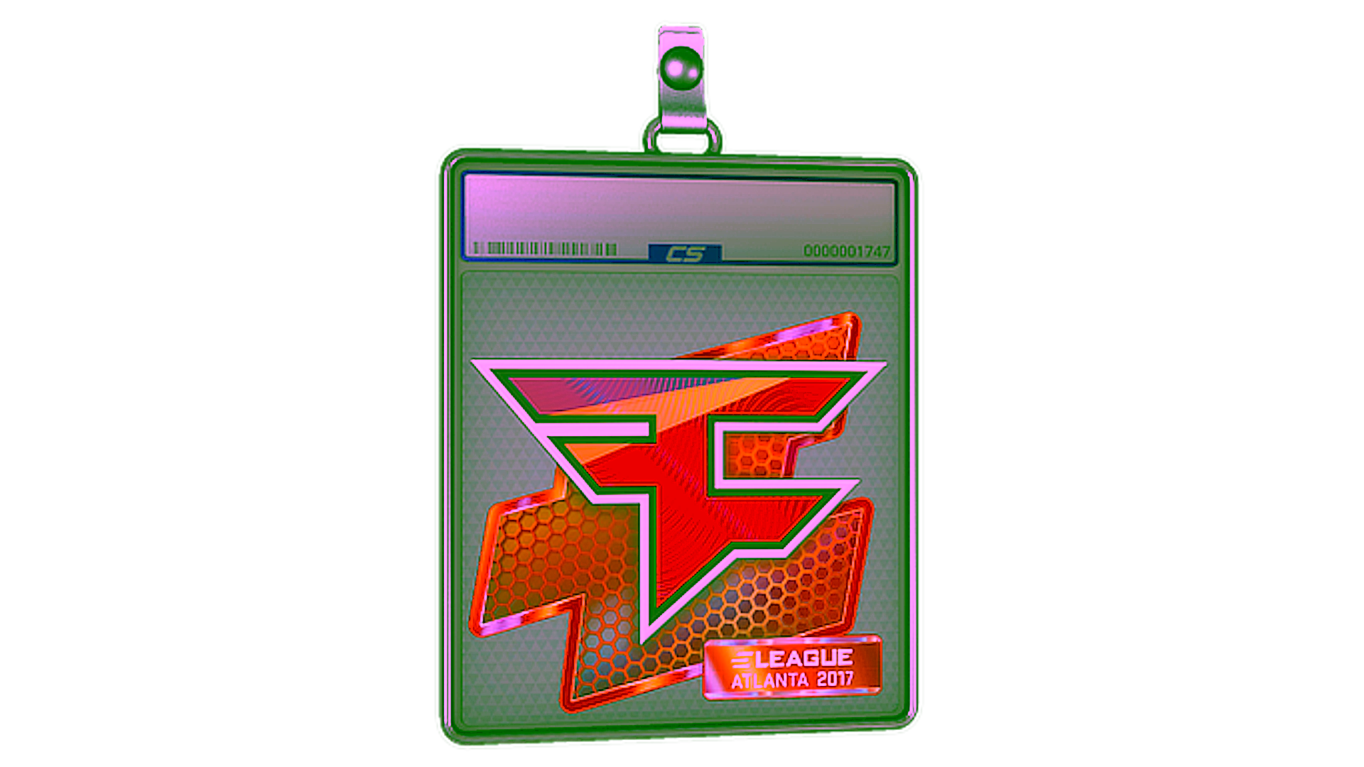 Display for Sticker Slab | FaZe Clan (Holo) | Atlanta 2017
