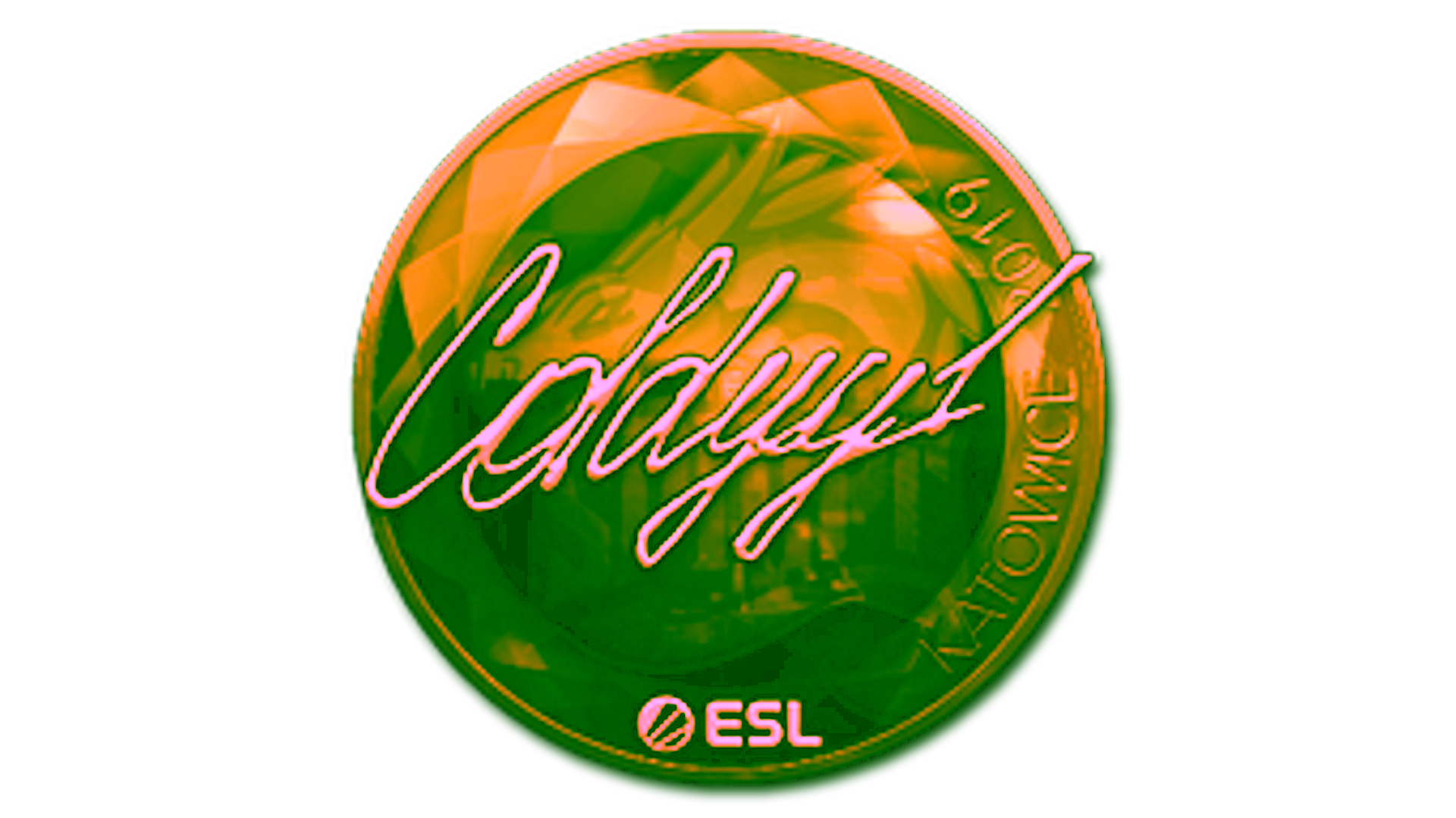 Display for Sticker | COLDYY1 (Gold) | Katowice 2019