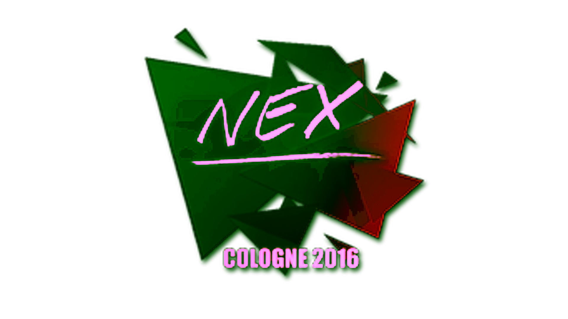 Visar för Sticker | nex | Cologne 2016