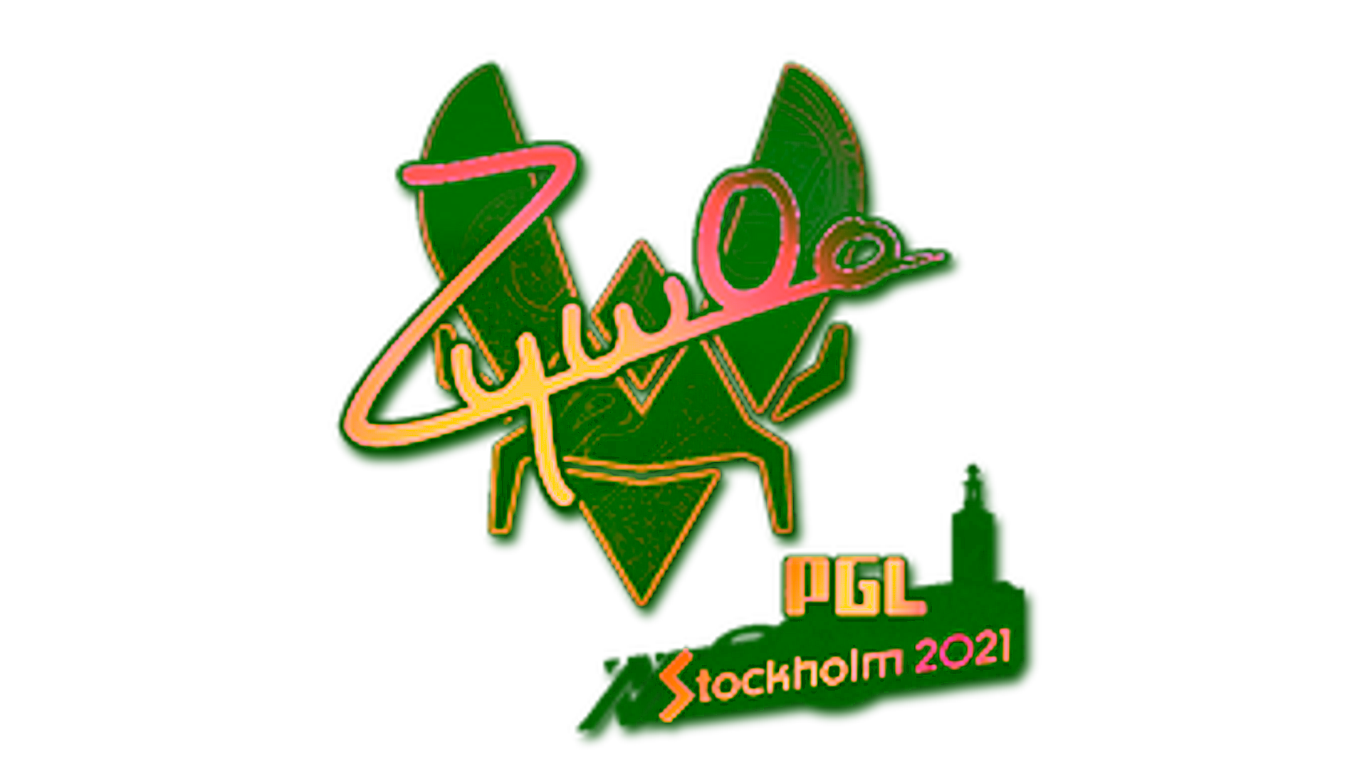 Display for Sticker | ZywOo (Holo) | Stockholm 2021