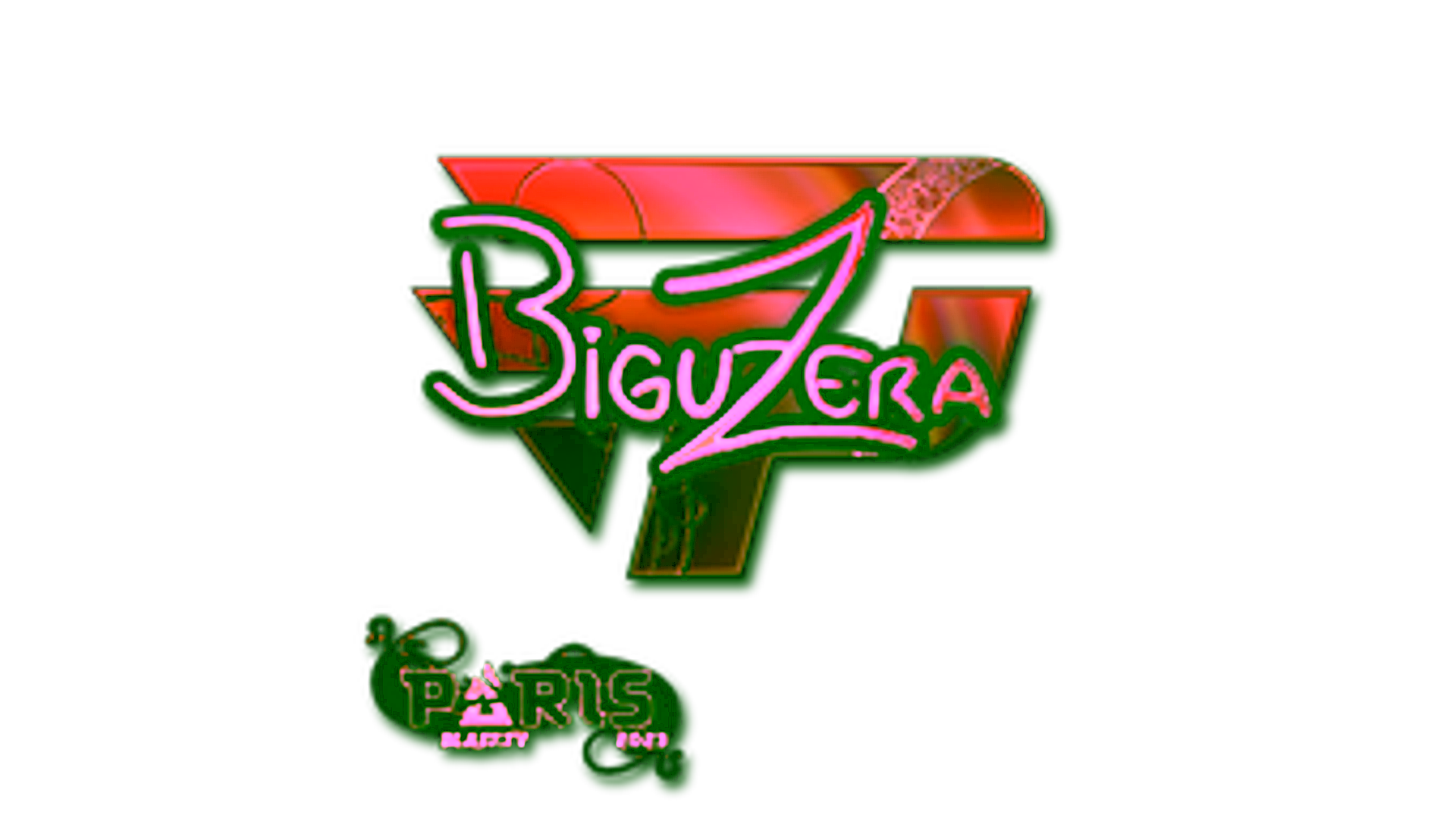 Anzeige für Sticker | biguzera (Holo) | Paris 2023