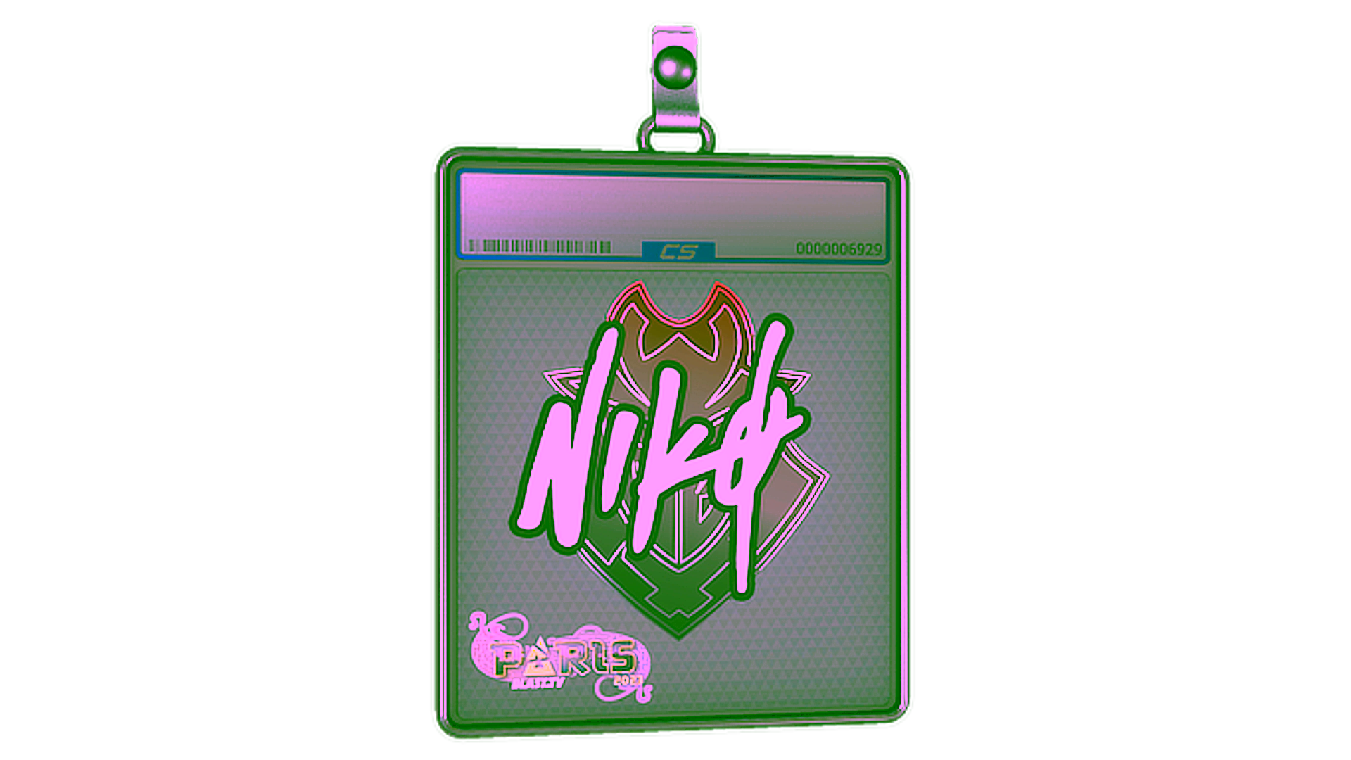 Sticker Slab | NiKo | Paris 2023 için görüntü