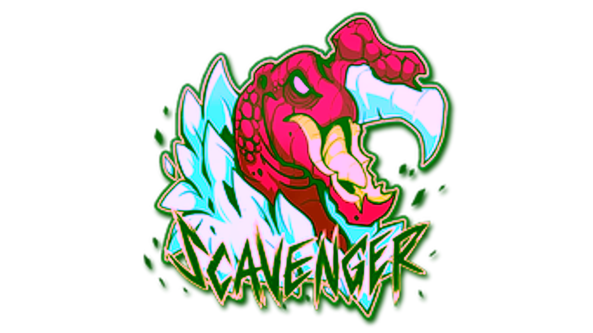 Display for Sticker | Scavenger