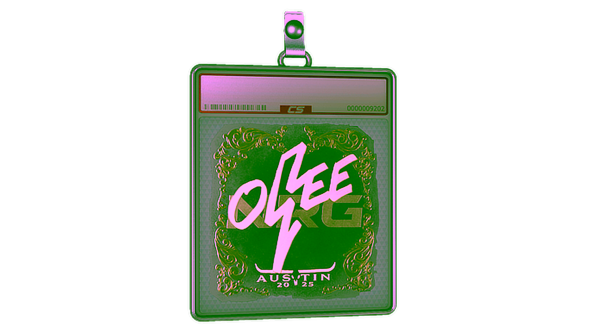 عرض لـ Sticker Slab | oSee (Gold) | Austin 2025