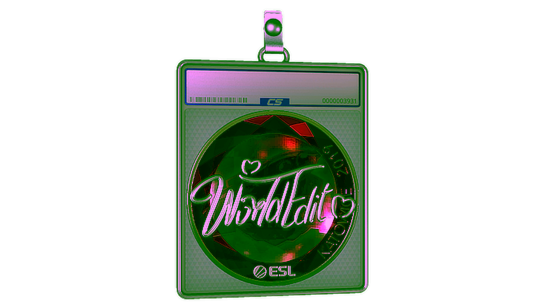 Anzeige für Sticker Slab | WorldEdit (Foil) | Katowice 2019