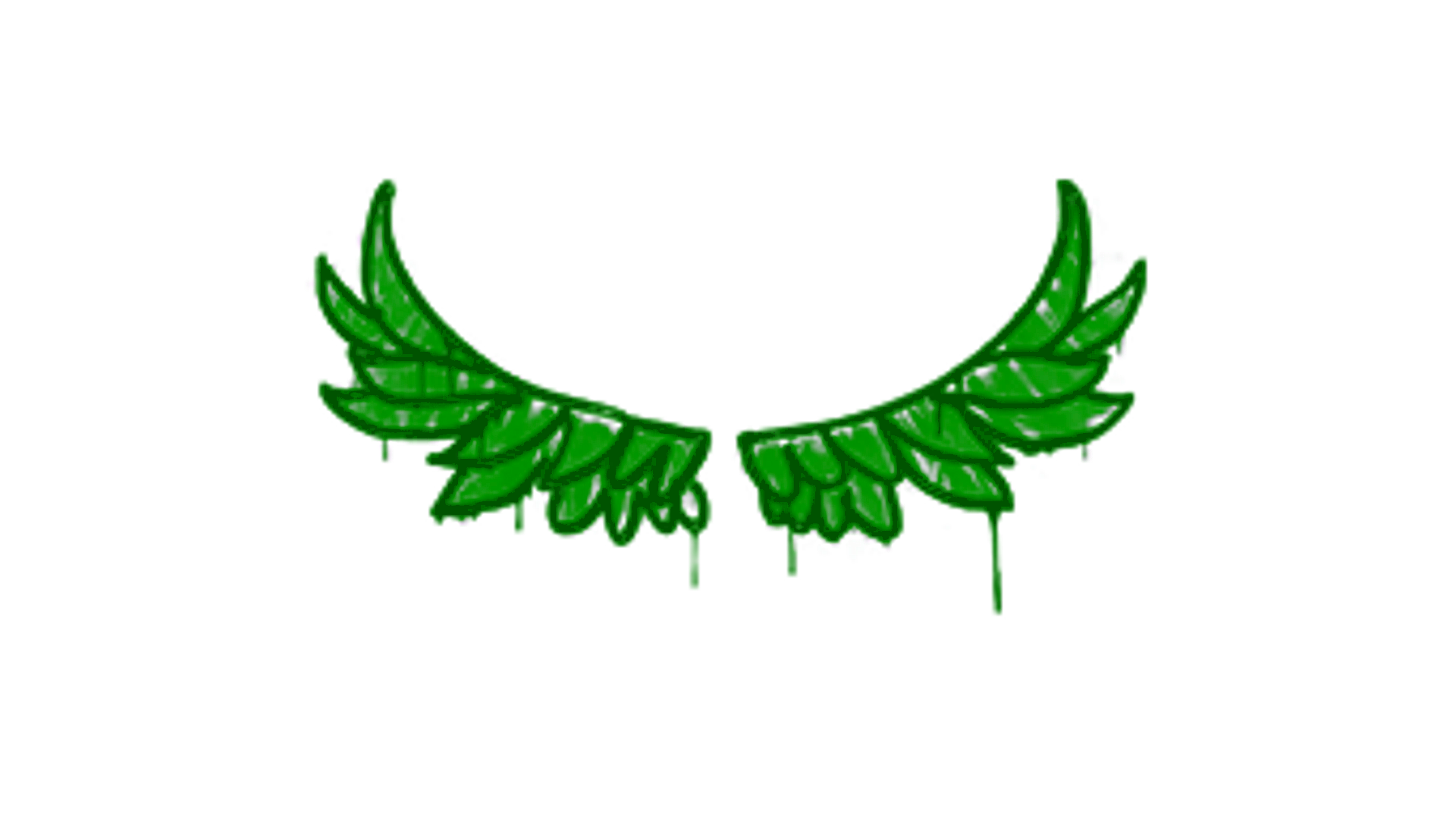 Display for Sealed Graffiti | Take Flight (Jungle Green)