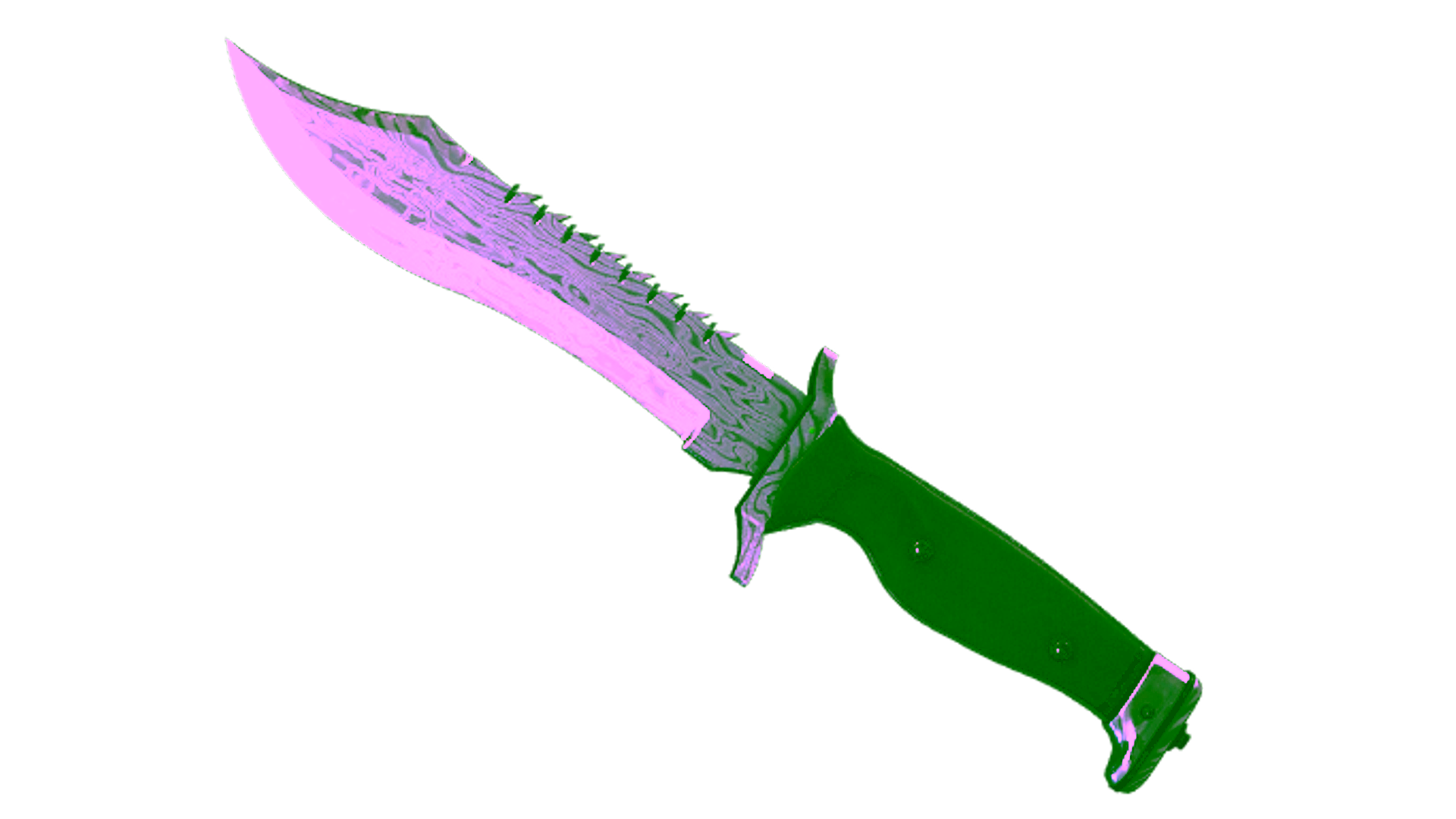 Display for ★ Bowie Knife | Damascus Steel (Minimal Wear)