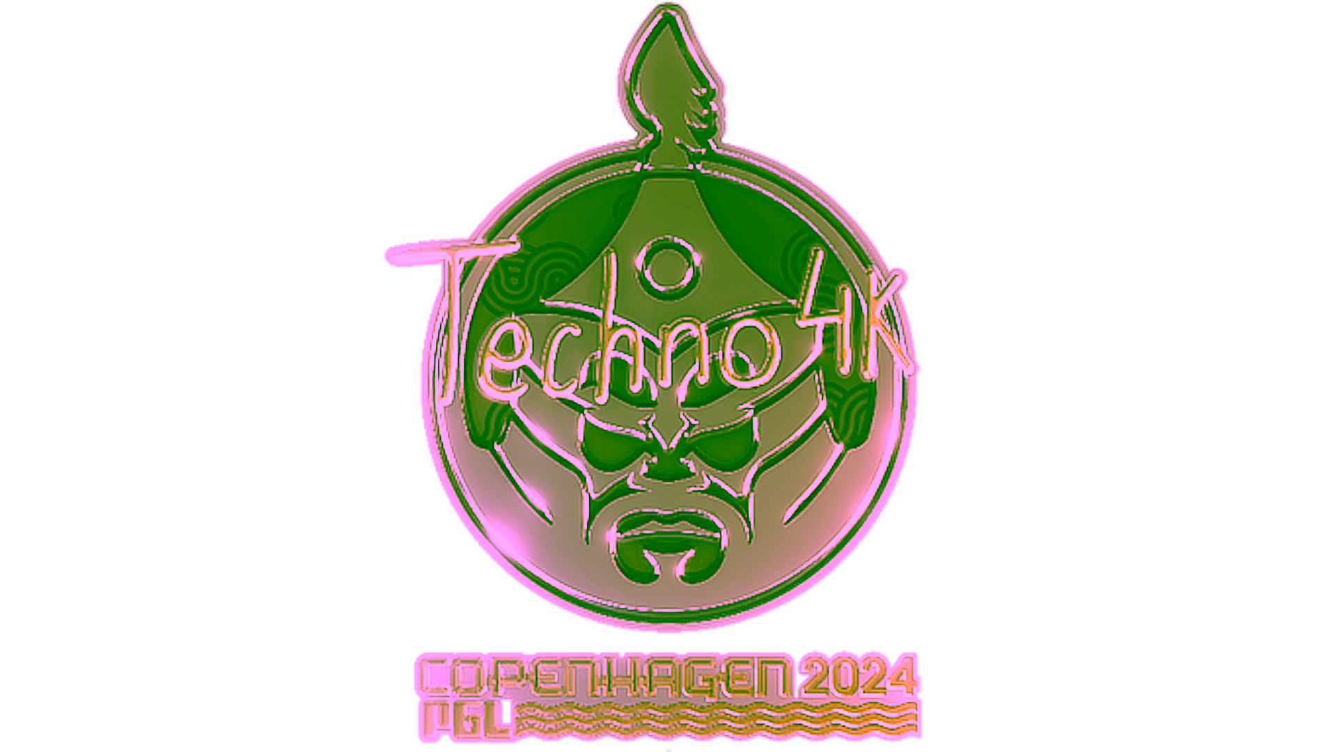Mostrar para Sticker | Techno4K (Gold) | Copenhagen 2024