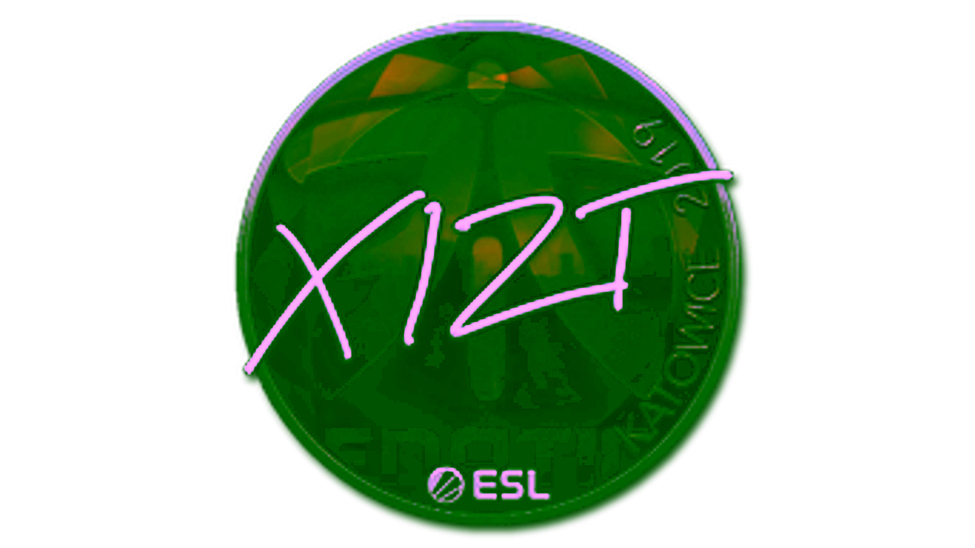 Sticker | Xizt (Foil) | Katowice 2019 için görüntü