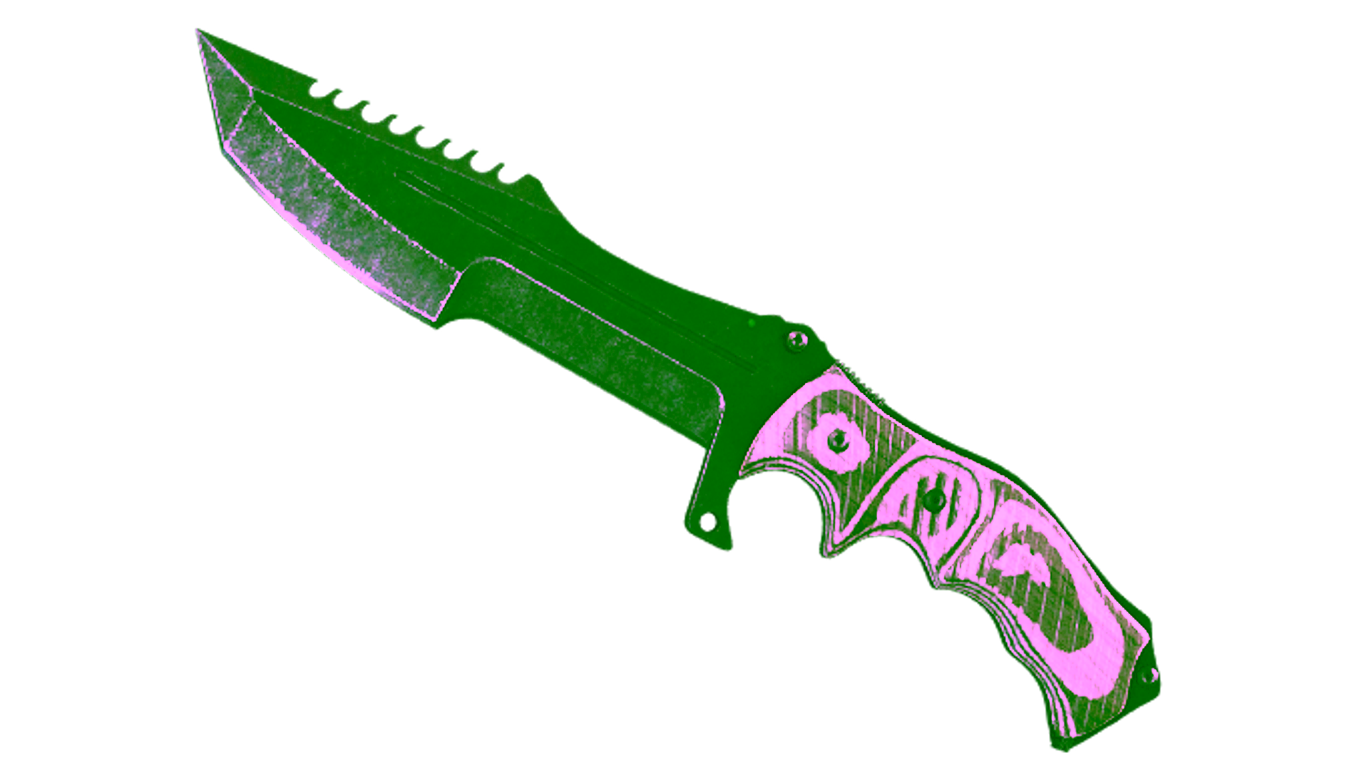 Display for ★ Huntsman Knife | Black Laminate (Factory New)