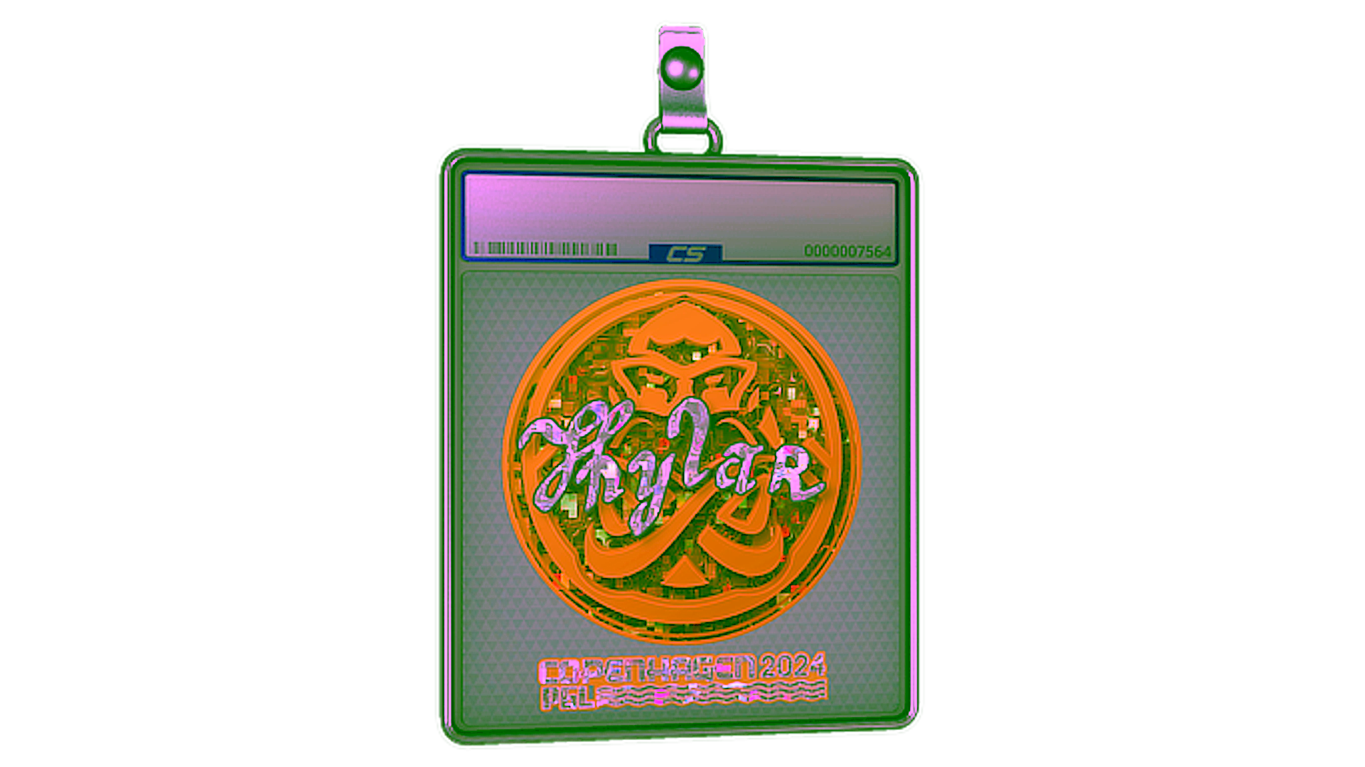 Display for Sticker Slab | Kylar (Glitter) | Copenhagen 2024