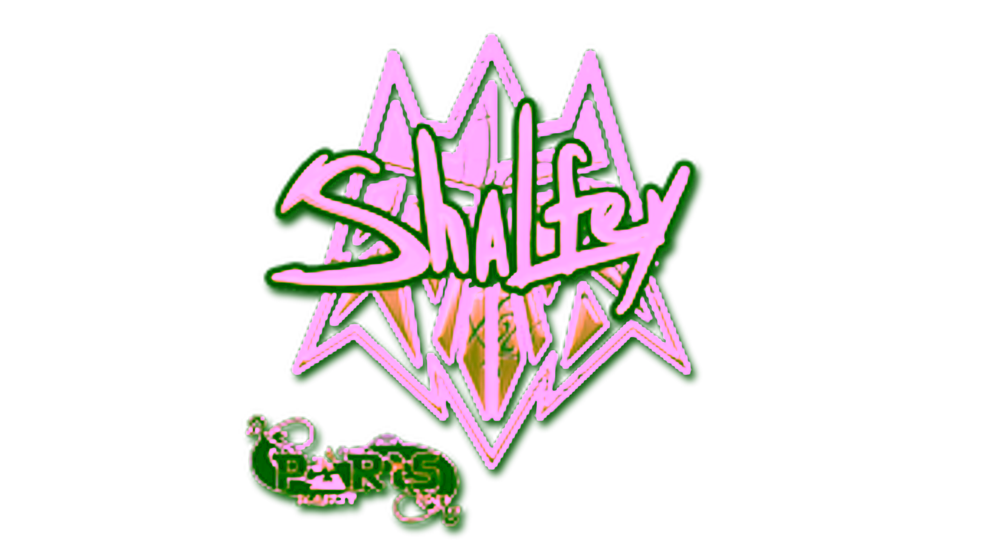 Sticker | shalfey (Gold) | Paris 2023 için görüntü