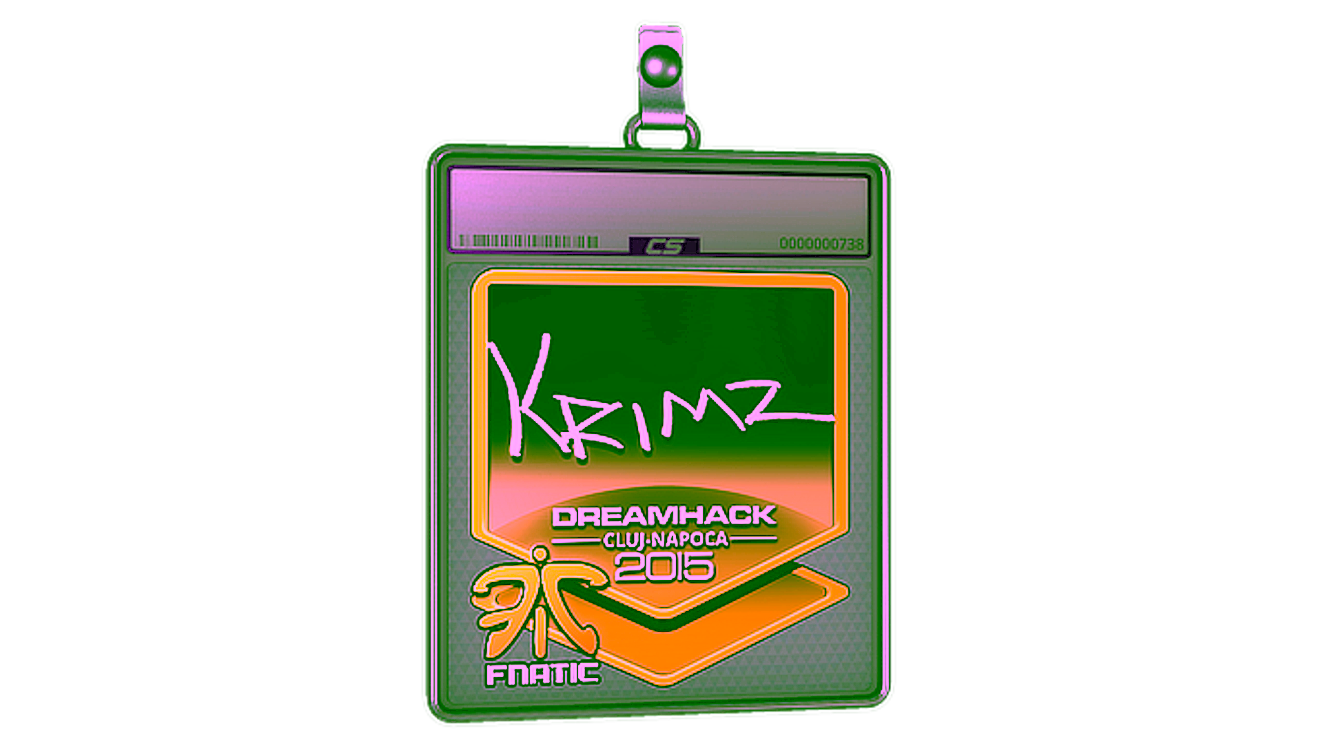 Display for Sticker Slab | KRIMZ (Foil) | Cluj-Napoca 2015