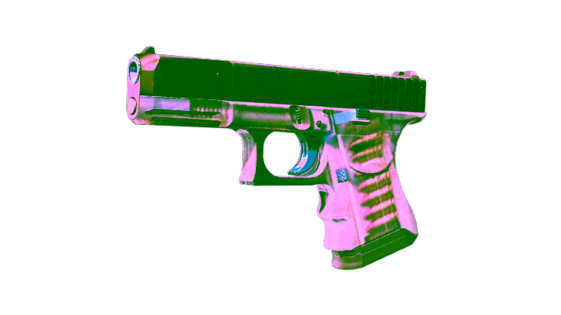 Display for Glock-18 | Clear Polymer (Well-Worn)