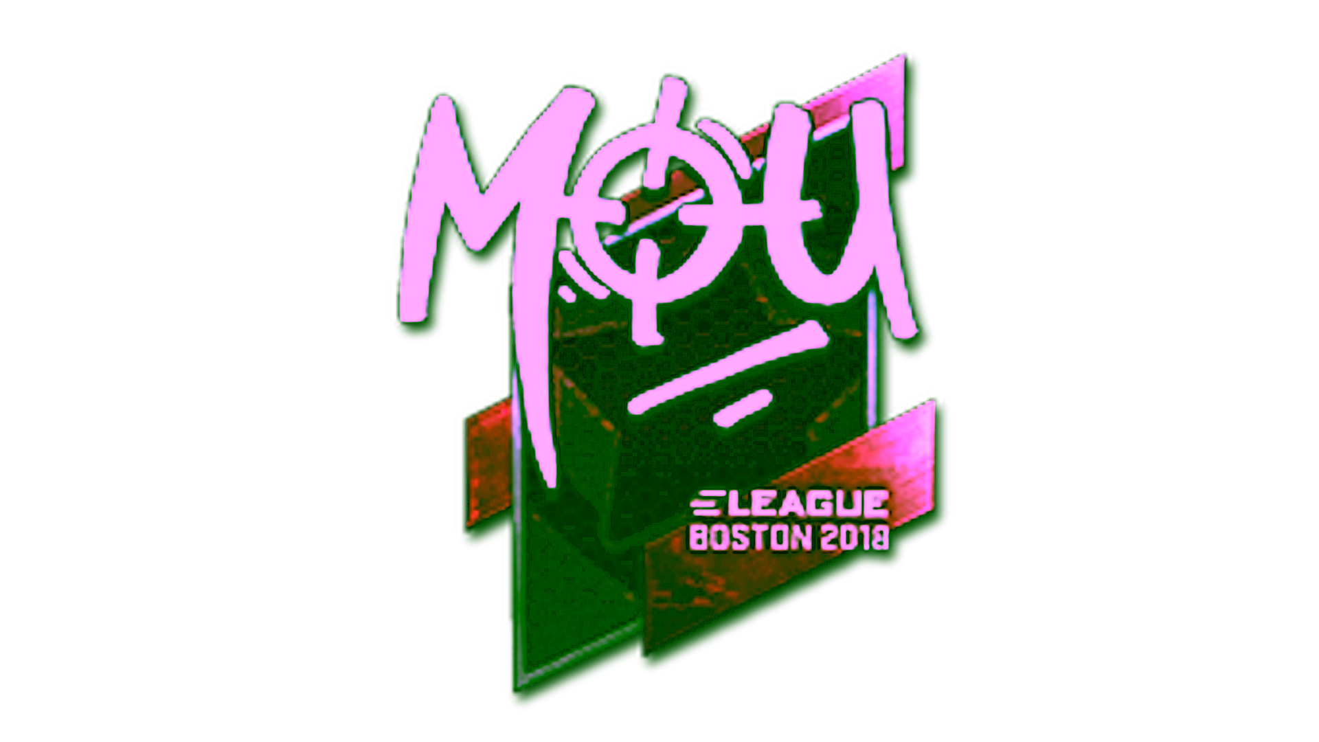Display for Sticker | mou (Foil) | Boston 2018