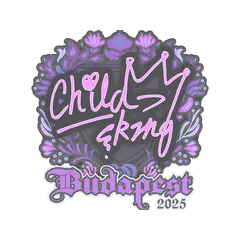 Sticker ChildKing Budapest 2025