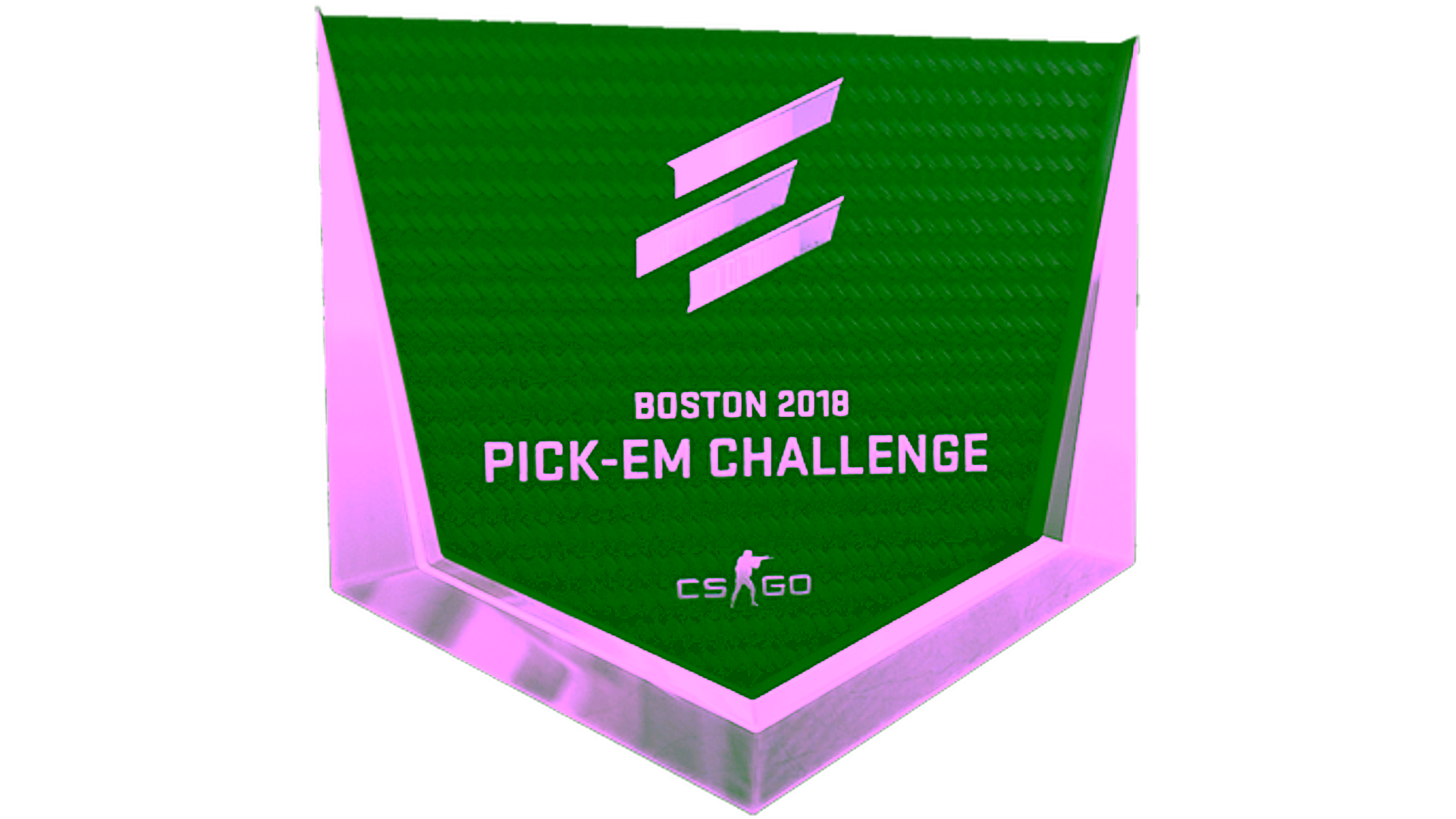 Display for Silver Boston 2018 Pick'Em Trophy