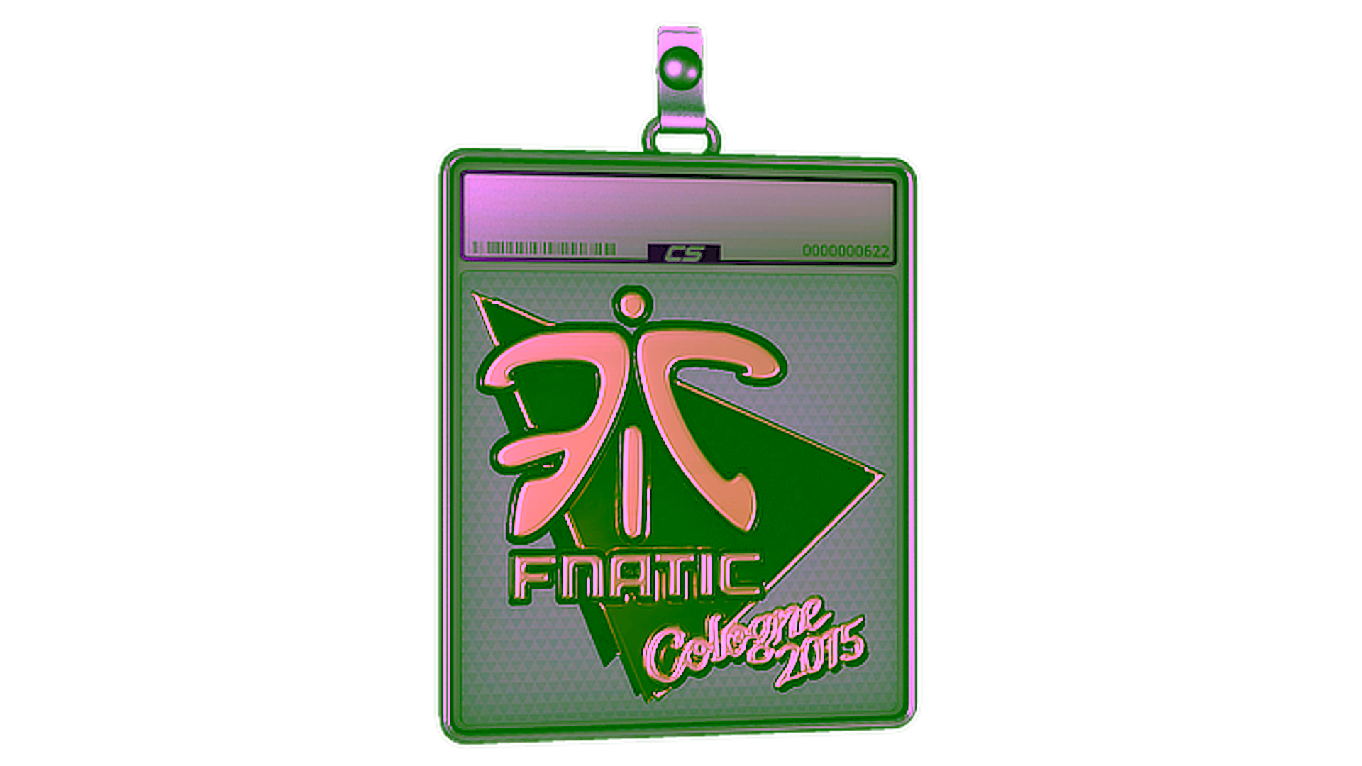 Visar för Sticker Slab | Fnatic (Gold) | Cologne 2015