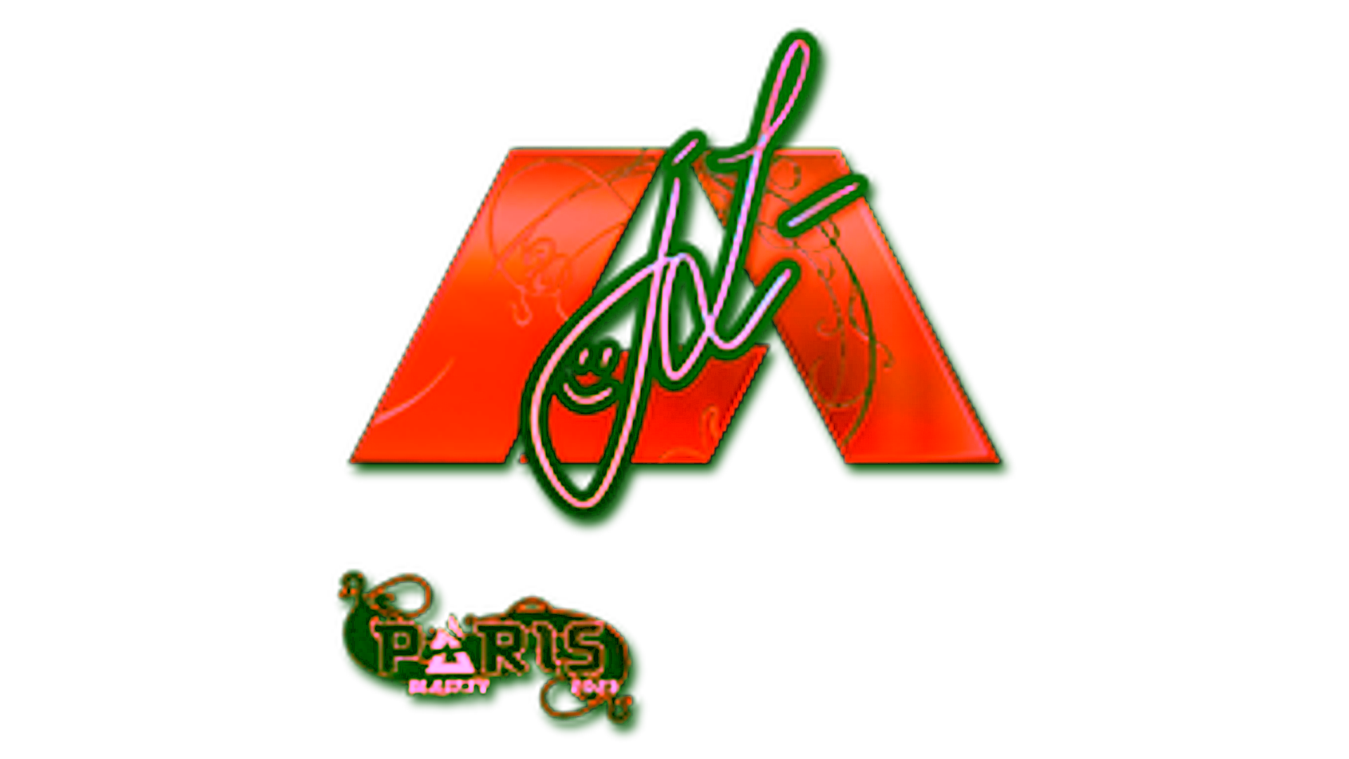 Affichage pour Sticker | jL (Holo) | Paris 2023