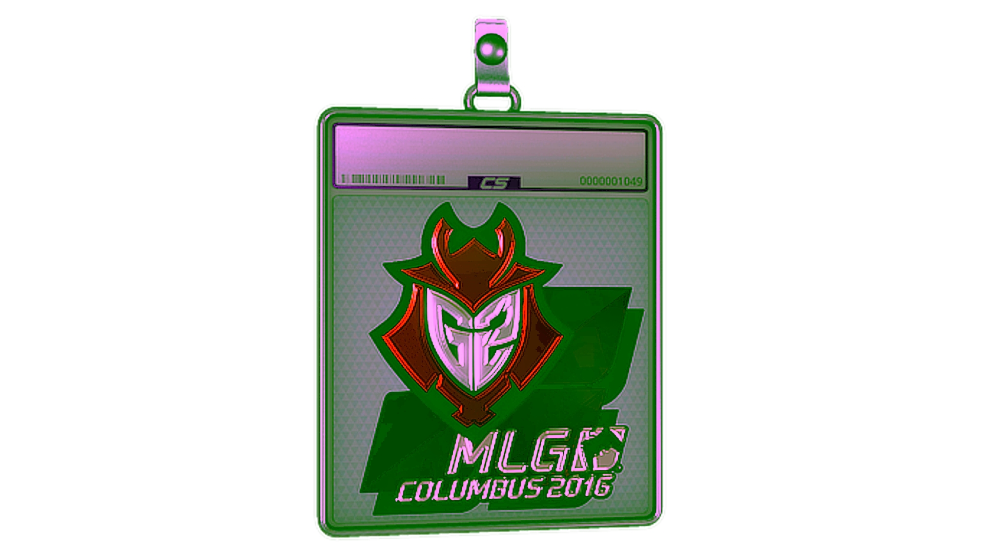 Display for Sticker Slab | G2 Esports (Foil) | MLG Columbus 2016
