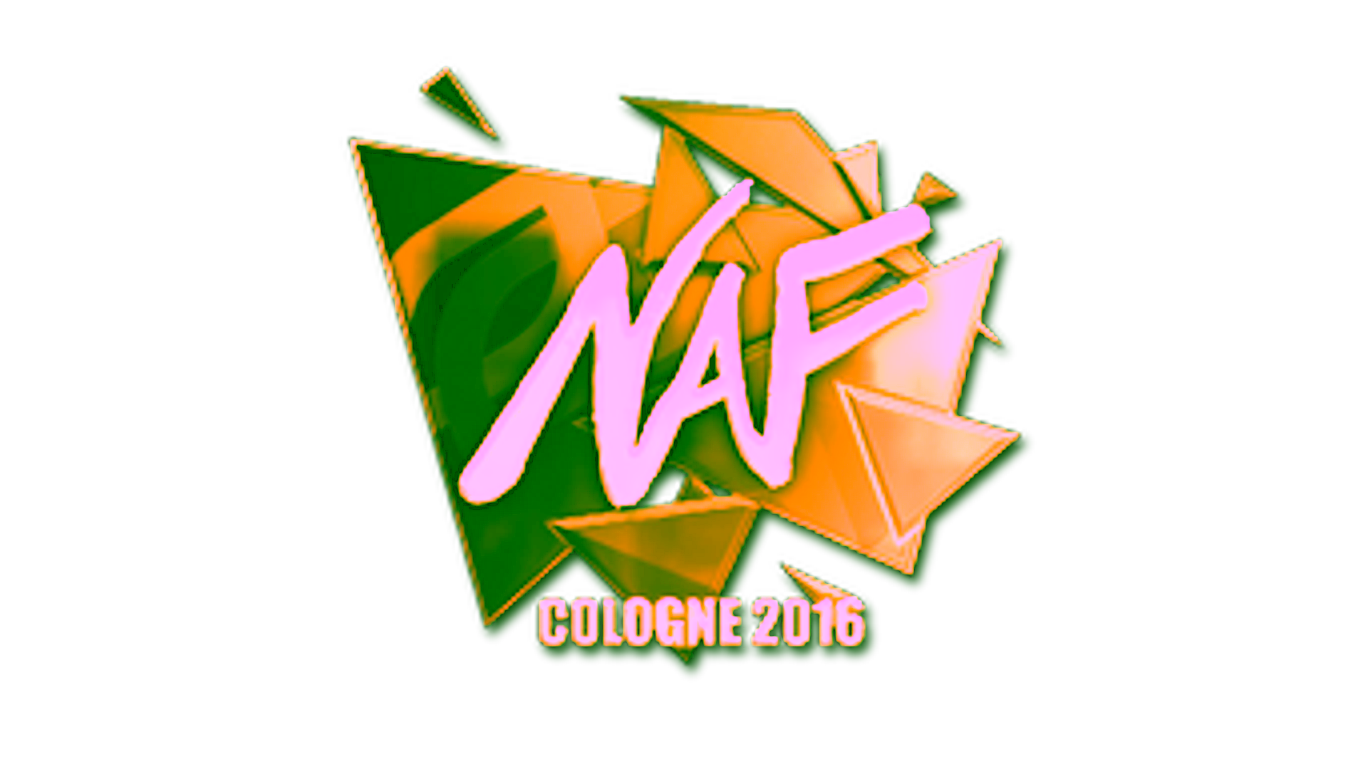 Affichage pour Sticker | NAF (Gold) | Cologne 2016
