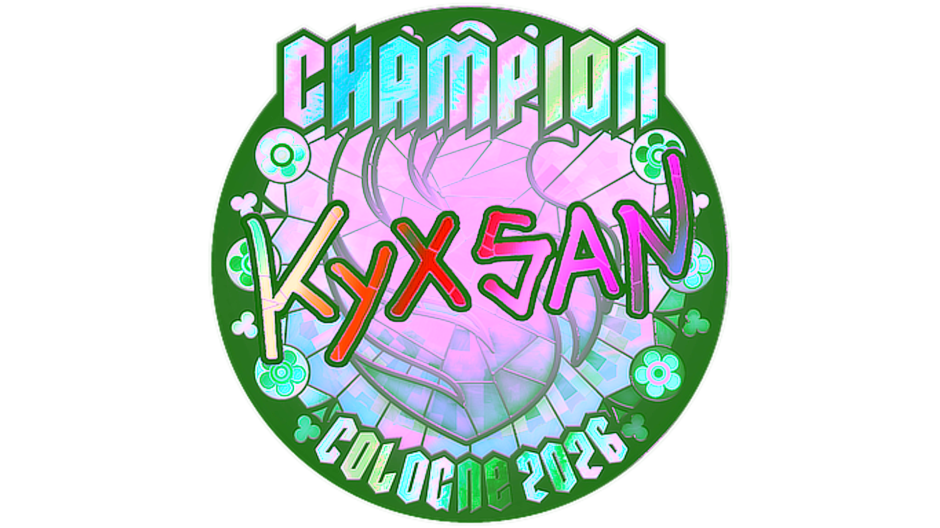 Display for Sticker | kyxsan (Holo, Champion) | Cologne 2026