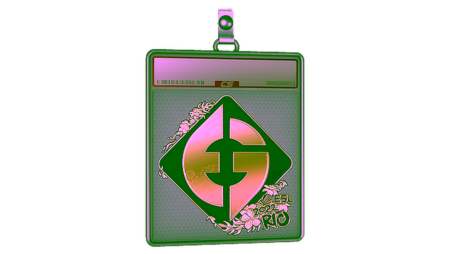 Display for Sticker Slab | Evil Geniuses (Gold) | Rio 2022