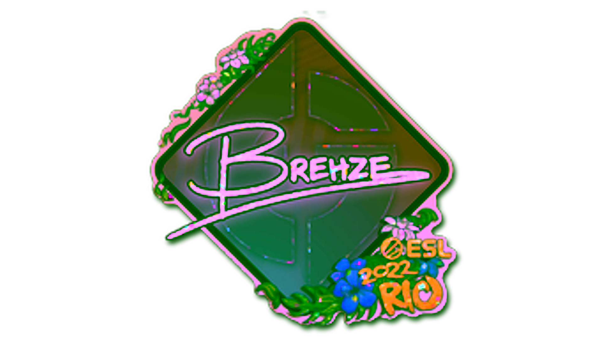 Display for Sticker | Brehze (Glitter) | Rio 2022