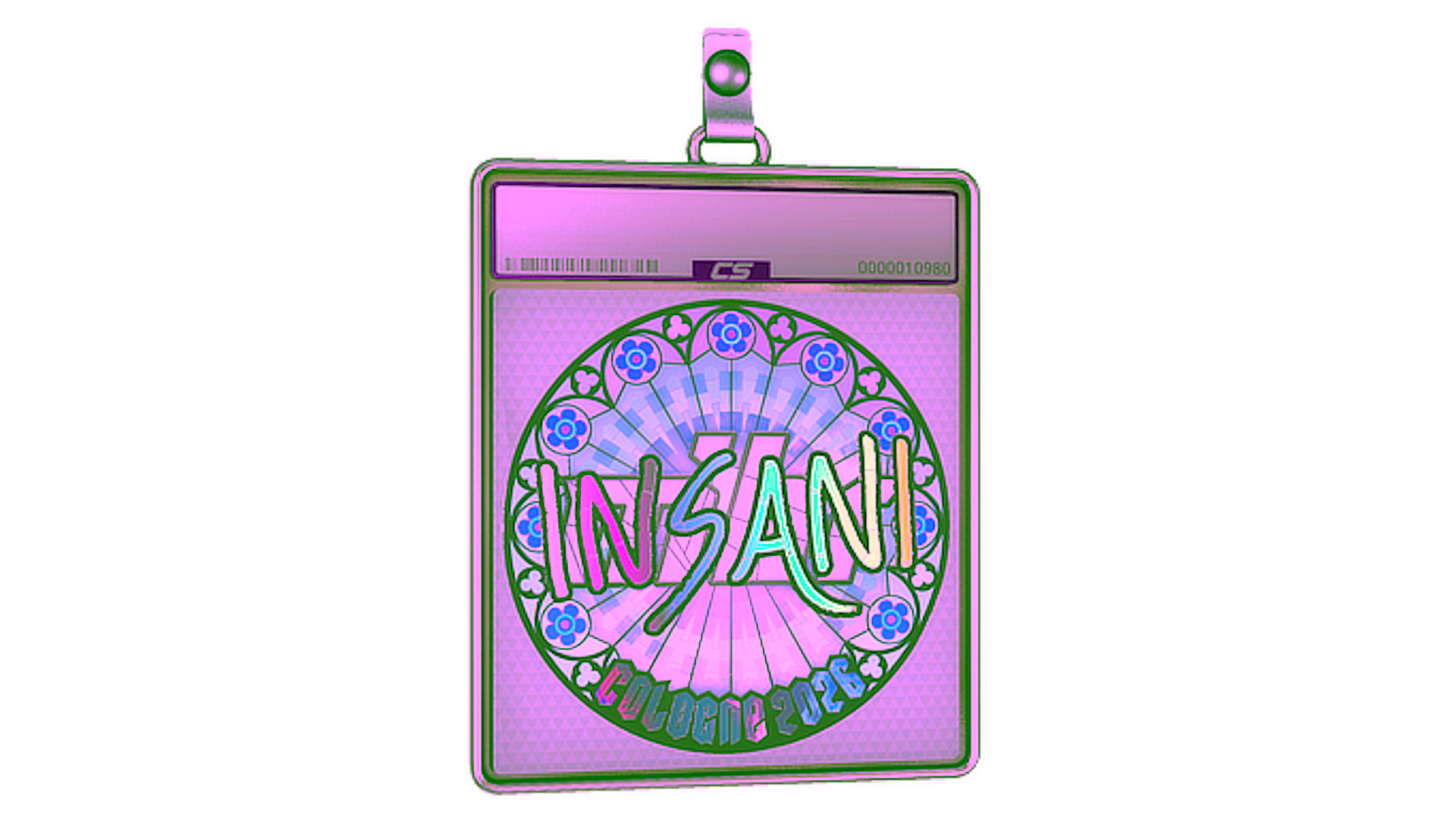 Display for Sticker Slab | insani (Holo) | Cologne 2026